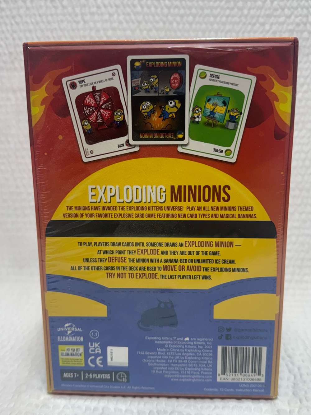 Exploding Minions Card Game
by Exploding Kittens new - Picture 3 of 4